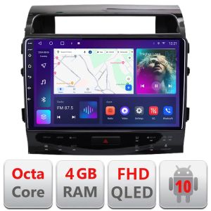 Navigáció Toyota Landcruiser J150 2010-2018 Android QLED képernyő Octa Core 4+64 CarPlay Android Auto
