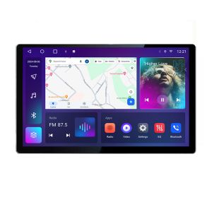 Navigáció Ford Ranger 2015-2020 Négymagos Edonav képernyő 13" 2K 4+32 Android Waze USB navigáció 4G 360 Toslink Youtube Rádió