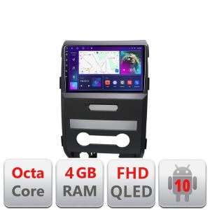 Navigáció Ford F150 2008-2014 Android QLED képernyő Octa Core 4+64 CarPlay Android Auto