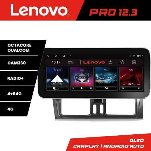 Volvo XC60 2014-2018 dedikált navigáció Sensus Connect rendszerrel K-272-14 Lenovo PRO 4+64 12.3 hüvelykes qled android 4G DSP gps internet 8Core