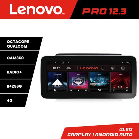 Audi A4 A5 B8 navigáció MMI3G Lenovo PRO 8+256 12.3 hüvelykes qled android 4G DSP gps internet KIT-a4-3G