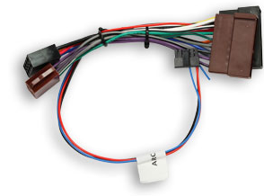 Kormánykerék interfészkábel-készlet, ARC-013, kompatibilis a 17 tűs csatlakozókkal rendelkező Ford járművekkel