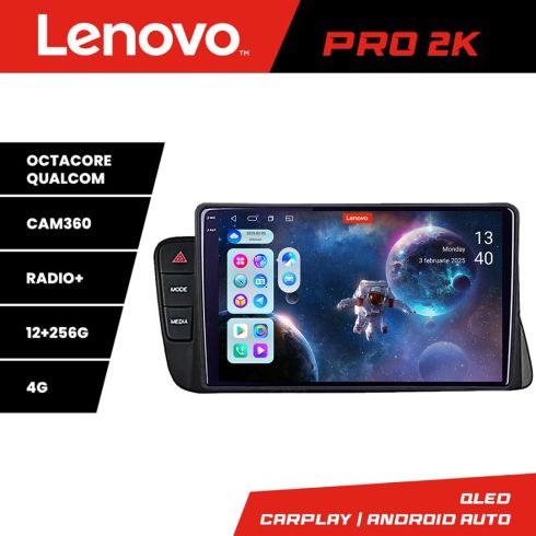 Audi A4 2008-2016 NEM MMI Lenovo Kit-A4 8 magos QLED 2K 12+256 360 Android Waze USB Internet Navigáció Youtube Rádió