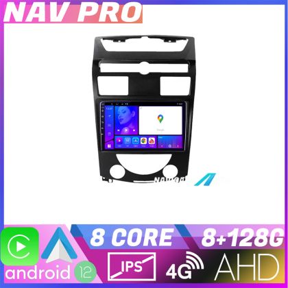 Navigatie Ssang Yong Rexton 2006 2013 KIT rexton07 EDOTEC-LITE Android Ecran 720P Octa Core 8 128 Carplay