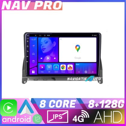 Navigatie Mercedes W204 2008 2012 KIT W204 EDOTEC-LITE Android Ecran 720P Octa Core 8 128 Carplay