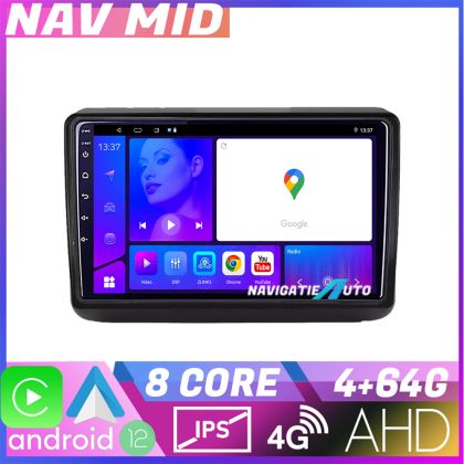 Navigatie Jeep Grand Cherokee 2014 2019 KIT JGG EDOTEC-LITE Android Ecran 720P Octa Core 4 64 Carplay