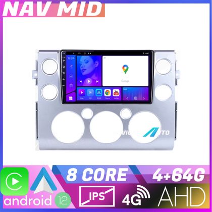 Navigatie Toyota FJ Cruiser 2006 2020 EDOTEC-LITE Android radio gps internet Octa core 4 64 Carplay