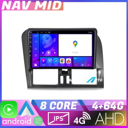 Navigatie Volvo XC60 KIT 272 EDOTEC-LITE Android Ecran 720P Octa Core 4 64 Carplay