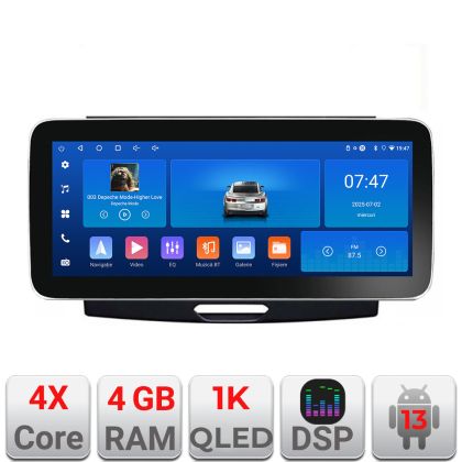 Navigatie Ford Ranger 2015-2020 Edotec 4+64 12.3 inch Incell 1K android Wifi 5Ghz gps internet