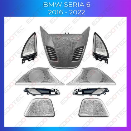 Lumini ambientale BMW Seria 6 2016 - 2022 capace boxe iluminate control din telefon sau sistemul original