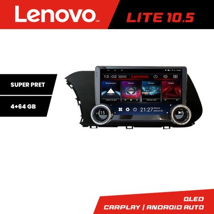 Navigatie Hyundai I20 2020- Kit-i20 Lenovo  8 core 4+64 10.5 inch Incell 1K android Wifi 5Ghz gps internet  