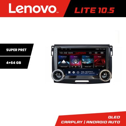 Navigatie Ford Ranger 2015-2020 Lenovo 8 core 4+64 10.5 inch Incell 1K android Wifi 5Ghz gps internet