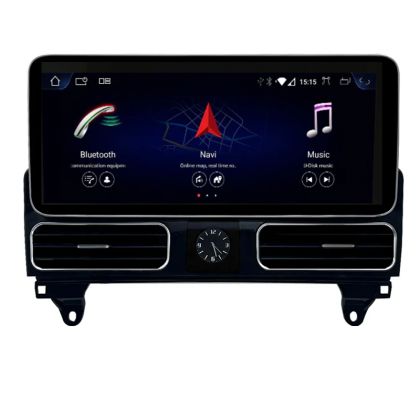 Navigatie dedicata Mercedes Clasa ML GL W166 X166 cu sistem NTG4.5, Android, Octa Core, 12+256, 12.3", Qled 2K 2400x900, Qualcomm 680
