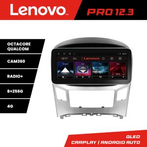 Navigatie Hyundai H1 Starex 2016- K-h1 Lenovo PRO 8+256 12.3 inch qled android 4G DSP gps internet 