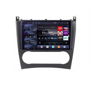 Navigatie Mercedes Clasa C W203 2001-2008 facelift Edotec Kit-093 cu Android Radio Bluetooth Internet 8 core QLED 2K 16+512GB 360GB