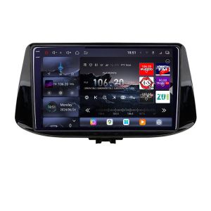 Navigatie Hyundai I30 2017- Edotec Kit-1041 8 core QLED 2K 16+512GB 360 Android Waze USB Navigatie Internet Youtube Radio