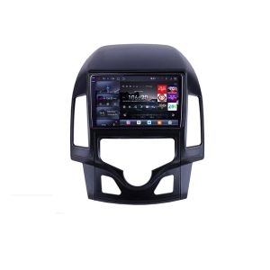 Navigatie Hyundai I30 2009-2012 clima automata Edotec Kit-I30AUTOMATIC 8 core QLED 2K 16+512GB 360 Android Waze USB Navigatie Internet Youtube Rad