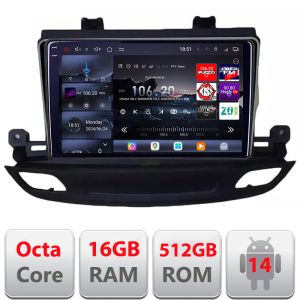 Navigatie Opel Insignia 2018- Edotec Kit-insignia19 8 core QLED 2K 16+512GB 360 Android Waze USB Navigatie Internet Youtube Radio