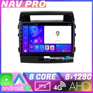 Navigatie Toyota LandCruiser 2008 2015 KIT 381 EDOTEC-LITE Android Ecran 720P Octa Core 8 128 Carplay