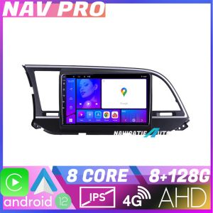 Navigatie Hyundai Elantra 2015 2018 KIT 581 EDOTEC-LITE Android Ecran 720P Octa Core 8 128 Carplay