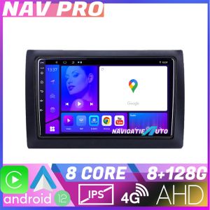 Navigatie Fiat Stilo KIT STILO EDOTEC-LITE Android Ecran 720P Octa Core 8 128 Carplay