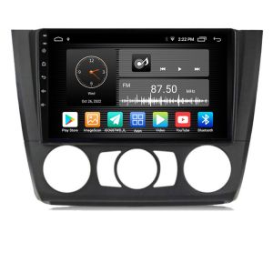 Dedikált navigáció BMW 1-es sorozat E87 2004-2011 manuális klíma Android 1+32