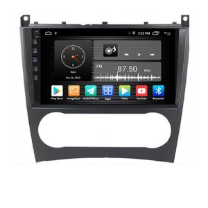 Dedikált navigáció Mercedes C-osztály W203 facelifttel Android 1+32