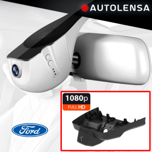Unitate fără ramă Cameră DVR Ford Mustang Mach-E 2021-24, cameră față 1080p Autolensa, Model 24/7 Negru FD19 