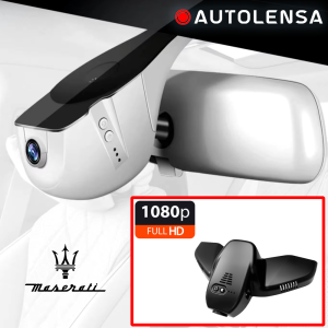 Unitate fără ramă Cameră DVR Maserati Levante 2017-21, cameră față 1080p Autolensa, Model 24/7 Negru MSLD01 