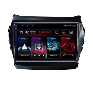 Navigatie Hyundai Santa Fe IX45 2012-2017 Lenovo Kit-209 8 core QLED 2K 8+256 360 Android Waze USB Navigatie Internet Youtube Radio