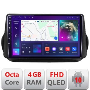 Navigatie Peugeot Bipper, CitroenNemo, Fiat Qubo 2008-2017 Android radio gps internet quad core 4+64 carplay android auto Kit-bipper+EDT-E310v3 v1