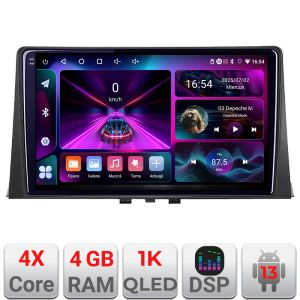 Navigatie Citroen Berlingo 2019-2021 A-berlingo18 4+64 InCell Display 1K Android Waze USBNavigatie Internet Youtube Radio V2