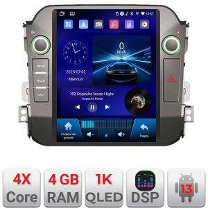 Navigatie Kia Sportage 2010-2015 tip tesla radio gps internet 4 Core carplay android auto 4+64 Incell Display kit-tesla-325+EDT-E220-RK