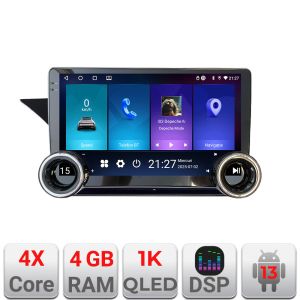 Navigatie Mercedes GLK NTG4 Kit-glKit-ntg4 Edotec  4+64 10.5 inch Incell 1K android Wifi 5Ghz gps internet