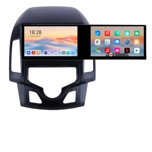 Navigatie Hyundai I30 2009-2012 clima automata Kit-i30automatic Edotec 2 ecrane  8 core 4+128 21.6 inch Incell android Wifi 5Ghz gps internet et