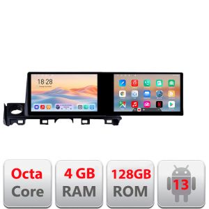 Navigatie Mazda 6 2018-  Edotec 2 ecrane  8 core 4+128 21.6 inch Incell android Wifi 5Ghz gps internet  Co