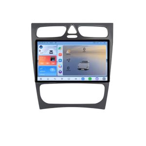 Navigatie Mercedes C W203 2001-2007 C-clk Android 8 Core 2.2 Ghz 8+128 Qled 1K ADAS 4G LTE GPS 360 kit-clk+EDT-E409V3