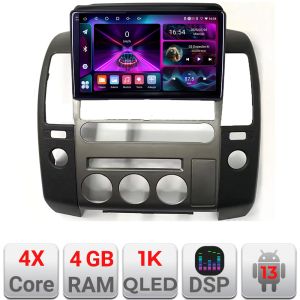 Dedikált navigáció Nissan Patfinder és Navara autókhoz gyári navigációval Android QLED octa core 4+64 4G DSP FHD carplay android-auto rádió gps készlet-+EDT-E309v3