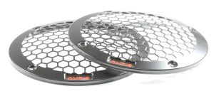Grila protectie difuzoare Audio System GI 165 M negru mat pentru difuzoare de 16.6 cm pereche