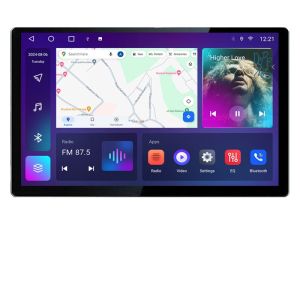 Navigatie universala KIT-1DIN Edotec ecran 13",Octacore,4Gb RAM,32Gb Hdd,4G,360,DSP,Carplay,Bluetooth