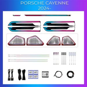 Lumini ambientale Porsche 2024- set complet control telefon sau sistem original