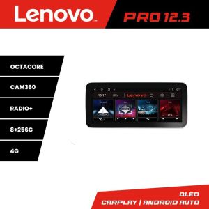 Navigatie Toyota Land Cruiser V8 L200 2008-2019 Lenovo PRO 8+256 12.3 inch qled android 4G DSP gps internet  Kit-381-type-a
