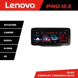 Navigatie JEEP COMPASS 2017 Manual K-732 Lenovo PRO 8+256 12.3 inch qled android 4G DSP gps internet 