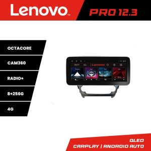 Navigatie Toyota Avensis 2015-2019 Lenovo PRO 8+256 12.3 inch qled android 4G DSP gps internet  Kit-avensis-15+EDT-E