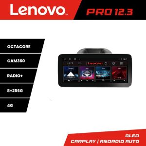 Navigatie Ford Ecosport 2017-2019 Lenovo PRO 8+256 12.3 inch qled android 4G DSP gps internet  KIT-ecosport2018