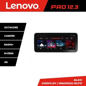 Navigatie Hummer H2 2008-2009 Lenovo PRO 8+256 12.3 inch qled android 4G DSP gps internet  8Core v1