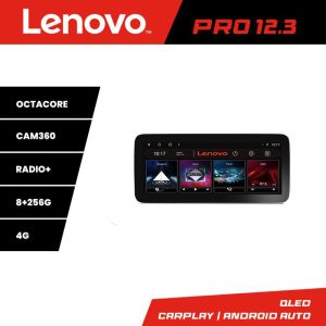 Navigatie Hyundai H350 2016- Lenovo PRO 8+256 12.3 inch qled android 4G DSP gps internet  8Core