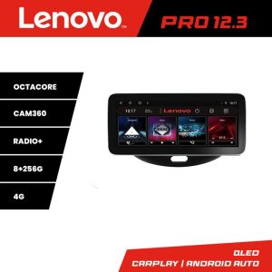 Navigatie Hyundai I10 2007-2013 Lenovo PRO 8+256 12.3 inch qled android 4G DSP gps internet  KIT-i10-2007