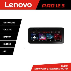 Navigatie Hyundai I30 2011-2016 Lenovo PRO 8+256 12.3 inch qled android 4G DSP gps internet  8Core