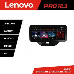 Navigatie Ford KA 2015-2020 Lenovo PRO 8+256 12.3 inch qled android 4G DSP gps internet  KIT-ka